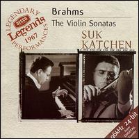 Brahms: The Violin Sonatas von Josef Suk