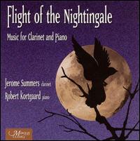 Flight of the Nightingale: Music for Clarinet and Piano von Jerome Summers
