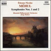 Méhul: Symphonies Nos. 1 & 2 von Various Artists