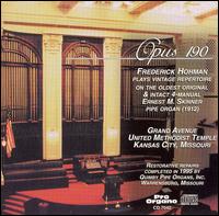 Opus 190: Frederick Hohman Plays Vintage Repertoire von Frederic Hohman
