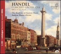 Handel: Concerti Grossi von Andrew Manze