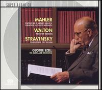 Mahler: Symphony No. 10; Walton: Partita for Orchestra; Stravinsky: Firebird Suite [SACD] von George Szell