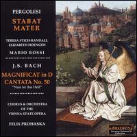 Giovanni Pergolesi: Stabat Mater; Bach: Magnifidat in D; Cantata No. 50 "Nun ist das Heil" von Various Artists