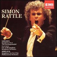 Sibelius: Symphony No. 5; Nielsen: Symphony No. 4 von Simon Rattle