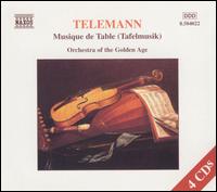 Telemann: Musique de Table (Tafelmusik) (Box Set) von Golden Age Orchestra