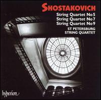 Shostakovich: String Quartets 5, 7, and 9 von St. Petersburg String Quartet