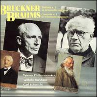 Bruckner: Symphony No. 5; Brahms: Piano Concerto No. 2 von Various Artists