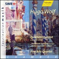Wolf: Quartet; Italian Serenade von Fine Arts Quartet