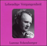 Lebendige Vergangenheit: Lorenz Fehenberger von Lorenz Fehenberger