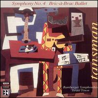 Tansman: Bric à Brac/Symphony No. 4 von Various Artists