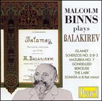 Malcolm Binns Plays Balakirev von Malcolm Binns