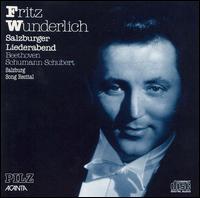 Fritz Wunderlich: Salzburger Liederabend von Fritz Wunderlich