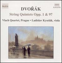 Dvorak: String Quintets Opp. 1 & 97 von Vlach Quartet Prague