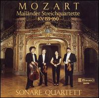 Mozart: Mailänder Streichquartette, KV 155-160 von Sonare Quartett
