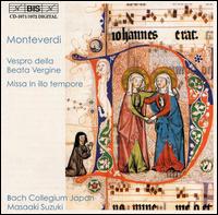 Monteverdi: Vespro della Beata Vergine/Missa in illo tempore von Various Artists