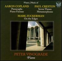 Piano Music of Copland, Creston & Zuckerman von Peter Vinograde