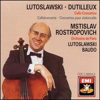 Lutoslawski and Dutilleux: Cello Concertos von Mstislav Rostropovich