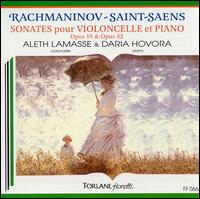 Rachmaninov and Saint-Saens: Sonatas for Cello and Piano von Various Artists