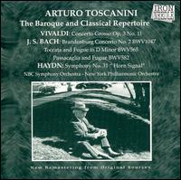 Arturo Toscanini: Baroque & Classical Repertoire von Arturo Toscanini