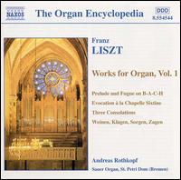 Liszt: Organ Works, Vol. 1 von Andreas Rothkopf