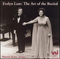Evelyn Lear: Art of the Recital von Evelyn Lear
