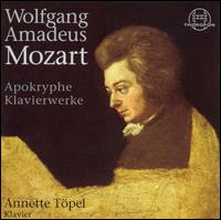 Mozart: Apocryphal Piano Works von Various Artists