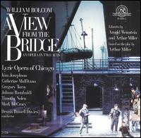 Bolcom: A View from the Bridge von Dennis Russell Davies