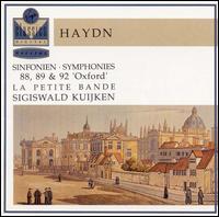 Haydn: Symphonies 88, 89, & 92 'Oxford' von Sigiswald Kuijken