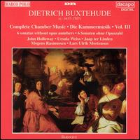 Buxtehude: Complete Chamber Music, Vol. 3 von Lars Ulrik Mortensen
