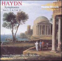 Haydn: Symphonies Nos. 1, 2, 4, 5 & 10 von Adam Fischer