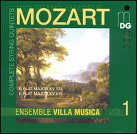 Mozart: Complete String Quintets, Vol. 1 von Ensemble Villa Musica
