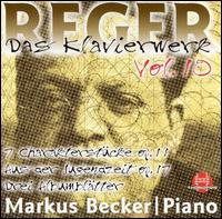 Reger: Works For Piano, Vol. 10 von Markus Becker