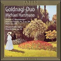 Joseph G. Rheinberger: Pastoral Sonate No. 3, Op. 88; Suite, Op. 149; Friedrich Hermann: Duo brilliant, Op. 12 von Various Artists