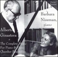 Ginastera: Complete Music for Piano/Piano chamber ensembles von Barbara Nissman