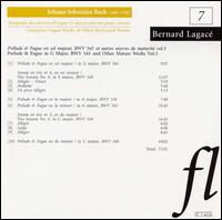 Bach: Complete Organ and Other Keyboard Works, Vol. 7 von Bernard Lagacé