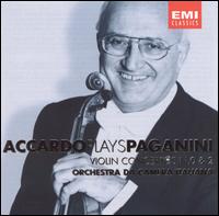Accardo plays Paganini Violin Concertos Nos. 0 & 2 von Salvatore Accardo
