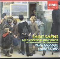 Saint-Saëns: 5 Piano Concertos von Aldo Ciccolini