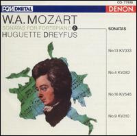 Mozart: Sonatas for fortepiano, Vol. 2 von Huguette Dreyfus