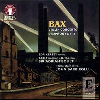 Bax: Violin Concerto/Symphony No. 3 von Various Artists