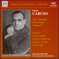 The Complete Recordings, Vol. 5 von Enrico Caruso