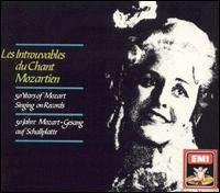 Les Introuvables du Chant Mozartien von Various Artists