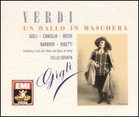 Verdi: Un Ballo in Maschera von Beniamino Gigli