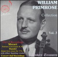 William Primrose Collection, Vol. 3 von William Primrose