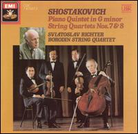 Shostakovich: Piano Quintet in G minor; String Quartets 7 & 8 von Borodin Quartet