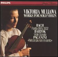 Works for Solo Violin by Bach, Bartòk & Paganini von Viktoria Mullova
