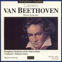 Beethoven: Missa Solemnis von Michael Gielen