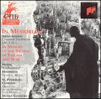 Dmitry Shostakovich: Chamber Symphony Op. 110a "In Memory of the Victims of Fascism and War" von St. Petersburg Camerata