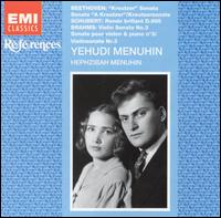 Menuhin Plays Beethoven, Schubert & Brahms von Yehudi Menuhin