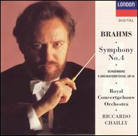 Brahms: Symphony No. 4 von Riccardo Chailly