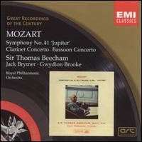 Mozart: Symphony No. 41; Clarinet Concerto; Bassoon Concerto von Thomas Beecham